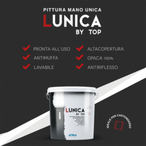 A. LUNICA TOP BIANCO OPACO