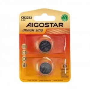 AIGOSTAR 2032 A BOTTONE 3V PZ. 2