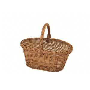 CESTA VIMINI SPACCATO PER FUNGHI