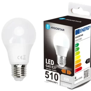 LAMPADA LED SFERA E14 LUCE FREDDA