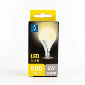 LAMPADA LED SFERA E14 LUCE CALDA