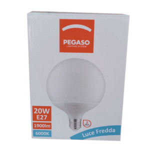 LAMPADA LED GLOBO 20W LUCE CALDA