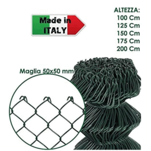 RETE PLASTIFICATA MAGLIA SCIOLTA MT. 25