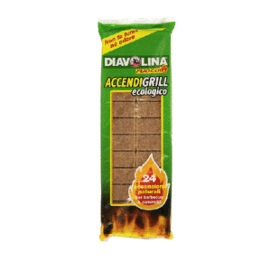 DIAVOLINA ACCENDIFUOCO ECOLOGICO 24 CUBETTI