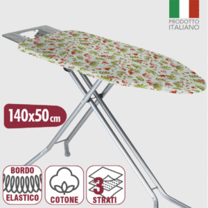 COPRIASSE DA STIRO CON ELASTICO 140X50