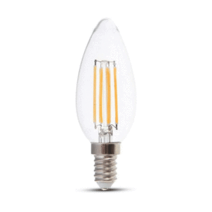 LAMPADA LED FILAMENTI CANDELA E14 5W L.C.