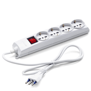 MULTIPRESA 4 PRESE SCHUKO RIBASSATE