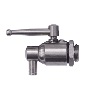 RUBINETTO ACCIAIO INOX 1/2 PER FUSTINO OLIO