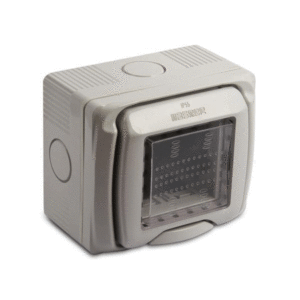 SCATOLA STAGNA 2 MODULI IP55
