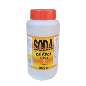 SODA CAUSTICA BARATTOLO KG. 1