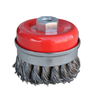 SPAZZOLA ACCIAIO PESANTE MM. 80
