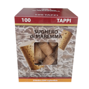 TAPPI SUGHERO 1° SCELTA 26X40 PEZZI 100