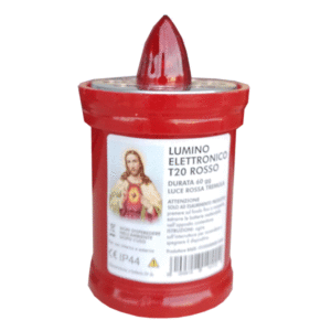 LUMINO VOTIVO 60 GIORNI ROSSO