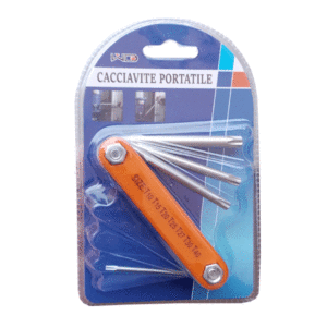 SERIE CHIAVI BRUCOLA TORX COLTELLO