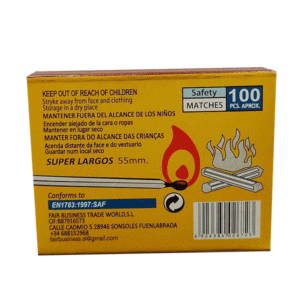 FIAMMIFERI MM.55 PEZZI 100