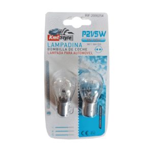 LAMPADA RICAMBIO AUTO S 25 12 V 21/5 W PEZZI 2