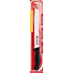 DE LUCA COLTELLO PANE DENT. INOX M/PLAST. CM 24