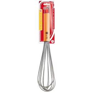 DE LUCA FRUSTA ACCIAIO INOX 8 FILI CM. 30
