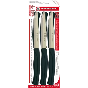 DE LUCA SET COLTELLI TAVOLA NITRO STEEL PZ. 6