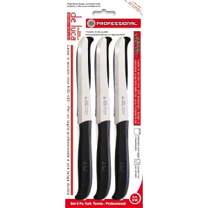 DE LUCA SET COLTELLI TAVOLA INOX PZ. 6